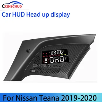 XINSCNUO Zraku računalnik OBD Avto HUD Head Up Display Za Nissan Teana 2019 2020 Varne Vožnje Zaslon OBD merilnik Hitrosti Projektor