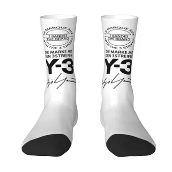 Y3 Yohji Yamamoto Mens Posadke Nogavice Unisex Kul 3D Tiskanje Obleka Nogavice