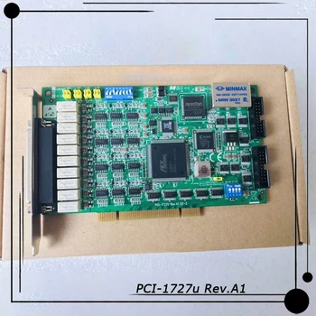 Za Advantech 14 Bitov Serial Port 12 Kanalni Analogni Izhod Z Digitalno IO Kartica kot Nalašč Preizkušen PCI-1727u Rev. A1