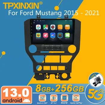 Za Ford Mustang 2015 - 2021 Android 2Din avtoradio Stereo Sprejemnik Autoradio Multimedijski Predvajalnik, GPS Navi Vodja Enote Zaslon