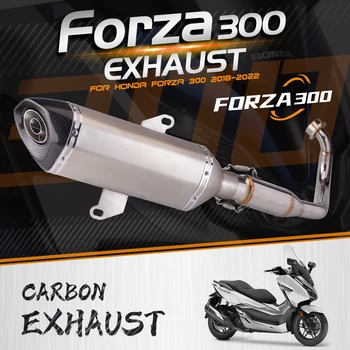 Za Honda Forza300 Forza 300 Motornega Kolesa, Izpušni Glušnik Spremenjen Povezave Sredini Cevi Povezavo Cevi 51