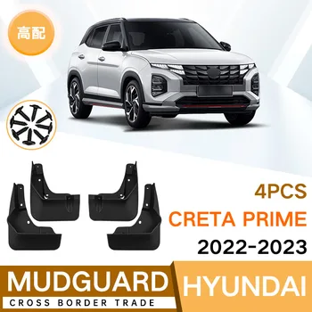 Za Hyundai Creta Prime 2022-2023 Avto Oblikovani Blato Zavihki Splash Varovala Blatniki Spredaj Zadaj Styling Spredaj Zadaj Avto Dodatki