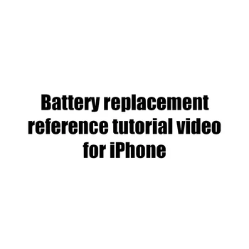 Za iPhone 6S Baterije zamenjava referenčne tutorial video