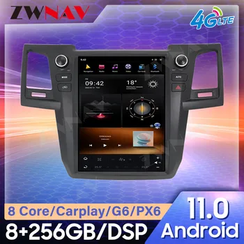 Za Toyota Fortuner 2007-2015 Tesla slog Android Avto GPS Navigacija Multimedia Player avtoradio, Predvajalnik, Vodja Enote Igralec