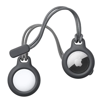 Zaščitnik Primeru Za Apple Airtags Mehki Silikonski Pokrovček Za Apple Air Oznako Lokator Tracker Anti-izgubljeno Napravo Keychain Zaščito Rokav