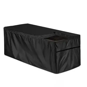 Zunanja Škatla za Shranjevanje Kritje UV Zaščitnik Prostem Nepremočljiva Deck Box Varstvo Črna na Prostem Nepremočljiva Deck Box Varstvo