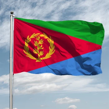Zunanji eritreja, ki Plujejo pod zastavo 100% poliester eritrejsko zastavo